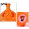 Battery Operated Halloween Lamp Night Light, Flameless Pumpkin LED Lamp, Decorative Warm Glow Decoration Atmosphere Light for Holiday Party Home Decor