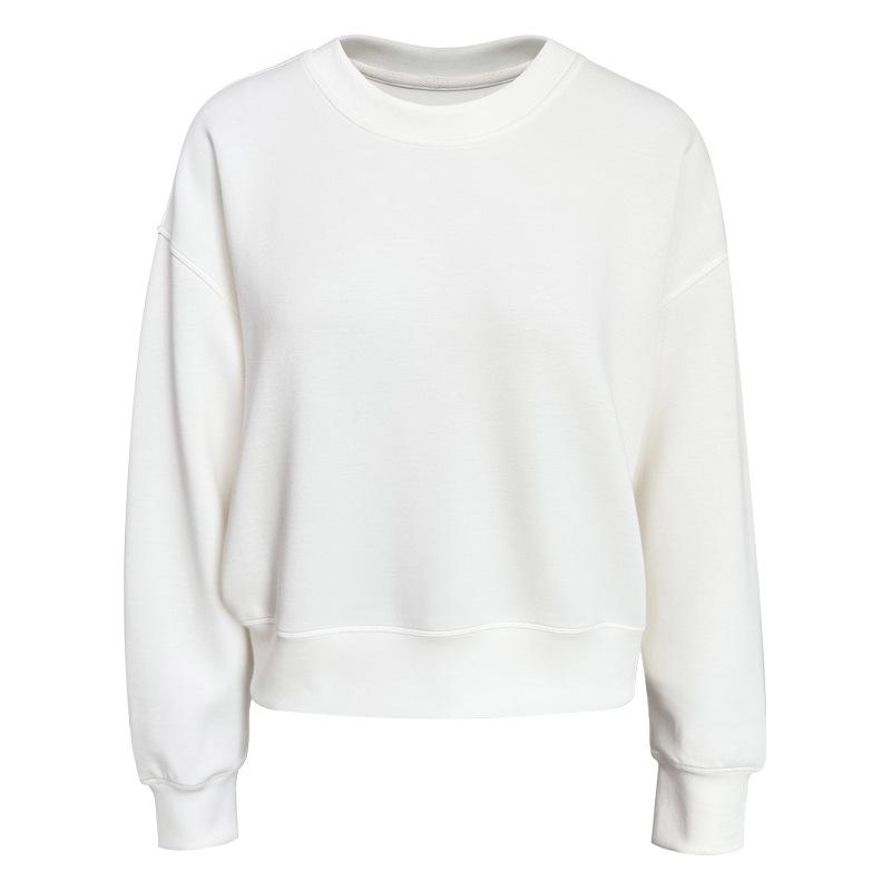 

Женский утягивающий свитшот свободного кроя с круглым вырезом и длинными рукавами Extra Large