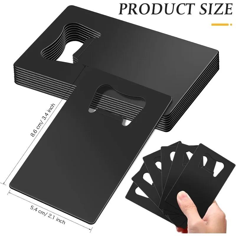 Wedding Gift Stainless Steel Card Shape Beer Bottle Opener For Wallet Pocket Bar Restaurant DIY Mini Anti-Rust Food Grade Favor