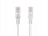 Lanberg UTP Patchcord Cat.5e 1m White