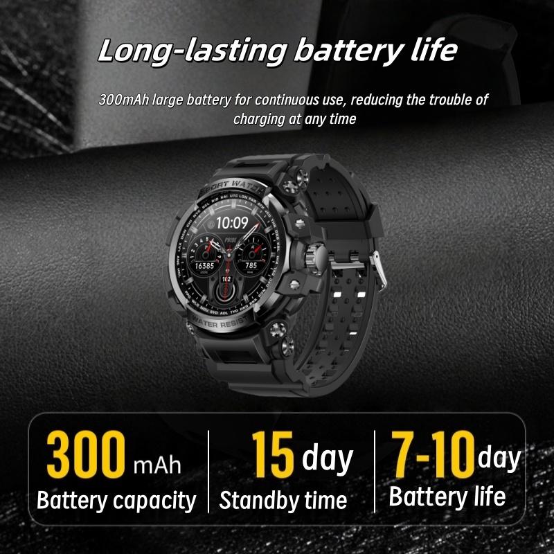 LC16Three-Proof Outdoor Sports Swimming Bluetooth Calling Smart Watch Music Health Monitoring Table