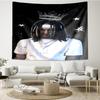 Rapper With Chains And Tattoos Tapestry Hanging for Bedroom,Livingroom, Playroom,Decor Art Room Wall Tapestry Holiday and Birthday Gifts