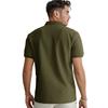 Polo Shirt Effen Kleur Jacquard Korte Mouwen Casual Slim Fit Kraag Shirt voor Mannen