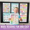 Hadley Designs Sound Wall Classroom Phonics Posters - Syllable Types Posters For Classroom Decor, Long and Short Vowel Sounds Chart, Digraphs and
