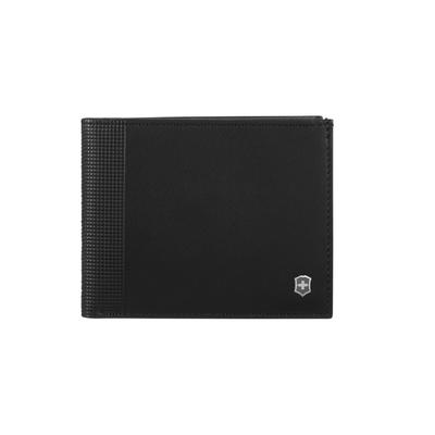 Cartera Altius Alox Bifold de piel, plegable, de marca, tarjetero, color negro, 611570 [Victorinox] para hombre