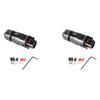 2X Solar PV Connector Plug Waterproof IP68 4000V 40A For Solar PV System Panel Parallel Protection Kit LY01-Male-B61B