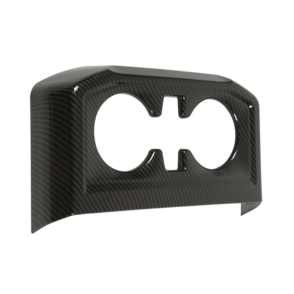 Center Console Rear Cup Holder Decoration Panel Frame Storage Cup Holder Panel Trim Replacement for Ford 2021+