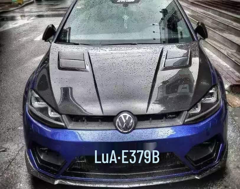 Langyu TR Style Carbon Fiber Engine Hood for Golf 7