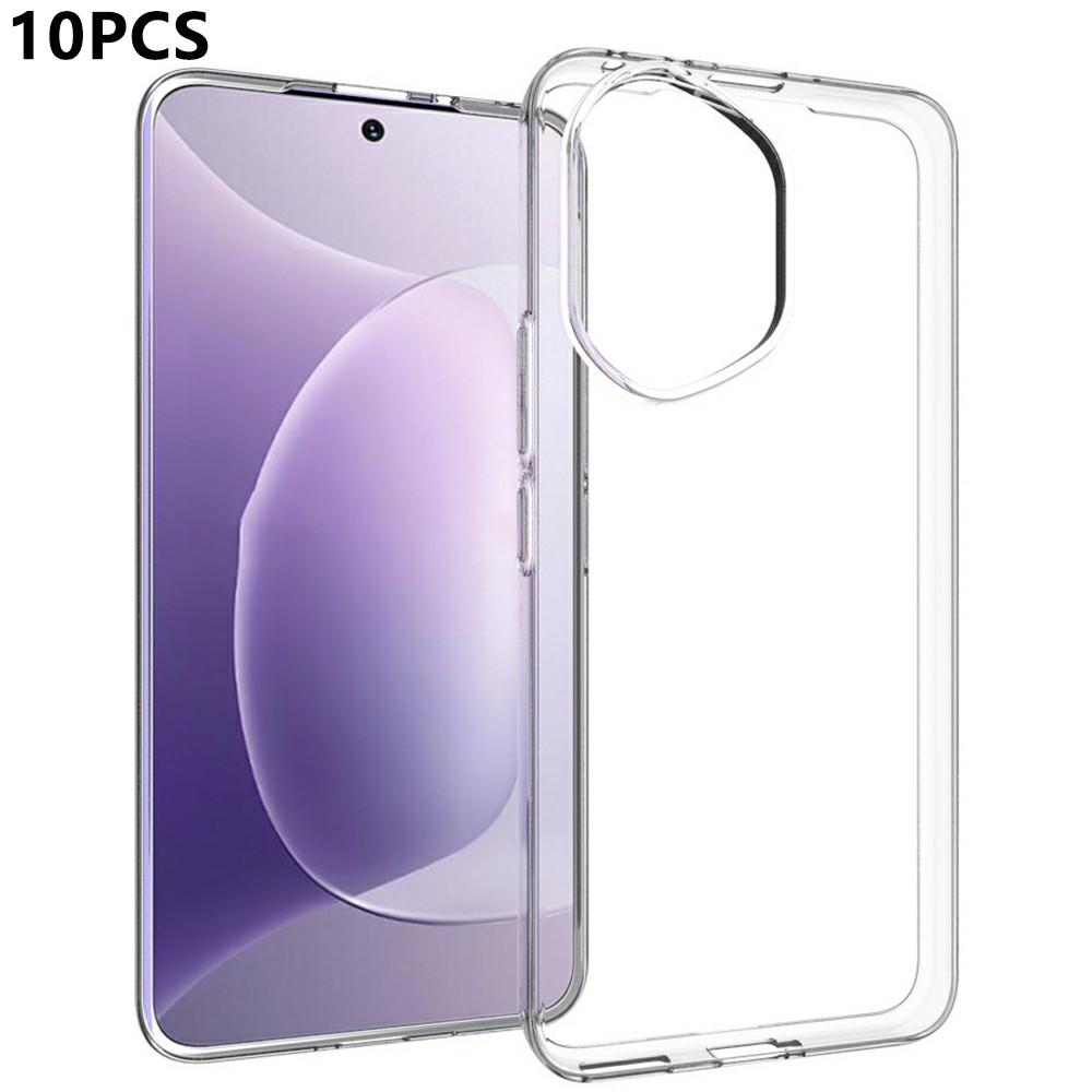 

10Pcs/Pack For Honor 300 Case Watermark Free TPU Protective Clear Phone Cover A