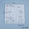 Crystal Epoxy Resin Mold DIY Crafts Jewelry Pendant Mold Handmade Multi-style Earrings Eardrop Danglers Silicone Mould