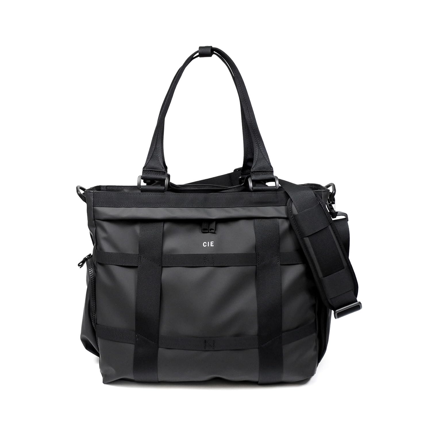 

CIE GRID-3 2-Way Tote Bag, Black. Lightweight, waterproof, made in Japan. 2-way tote bag with 13-inch laptop storage. Cordura. Suitable for men and