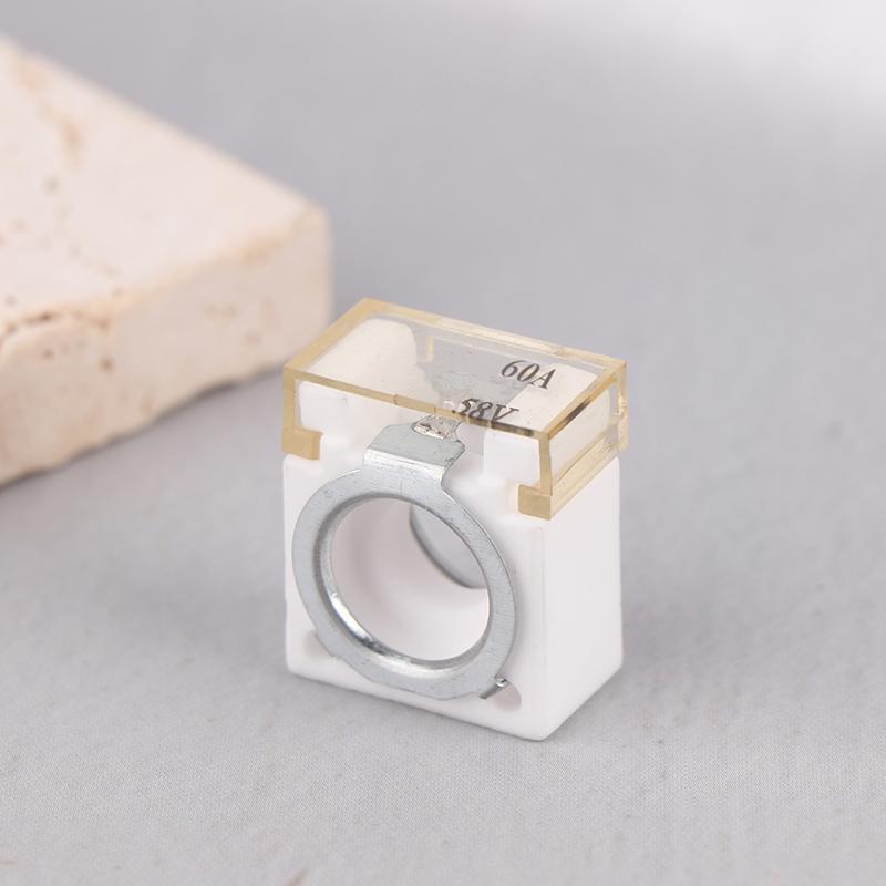 

30A-300A Кріплення акумуляторної клеми Блок запобіжників MRBF 58 В з одинарним шпильком 5/16 Морський акумуляторний запобіжник для човна, вантажівки, RV 60A