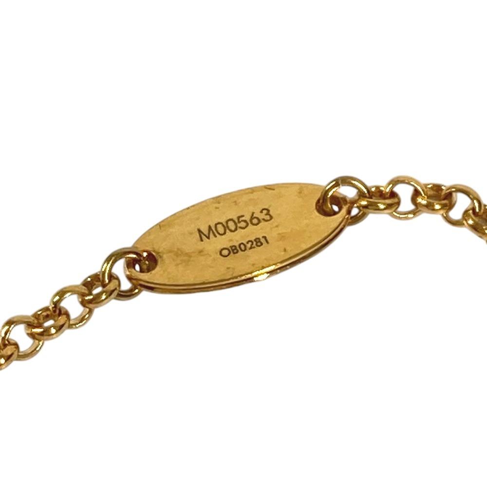 Louis Vuitton M00563 Monogram LVBracelet LV Rocky Chain Bracelet Metal Gold