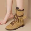 Autumn Women Biker Boots  Fashion  Buckle Strap Ladies Elegant Platform Short Booties Outside Casual Women'S Knight Boots