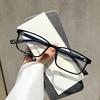 Stylish Square Frame Optical Glasses Men's Business High-end Minimalist TR High-definition Blue Light blocking Computer Glasses