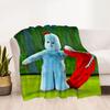 Night Garden Characters Blanket Durable Comfort Perfect for Picnics Sofa Bed All-Season Use Digital Print Ideal Gift For Birthday Valentine'S Day