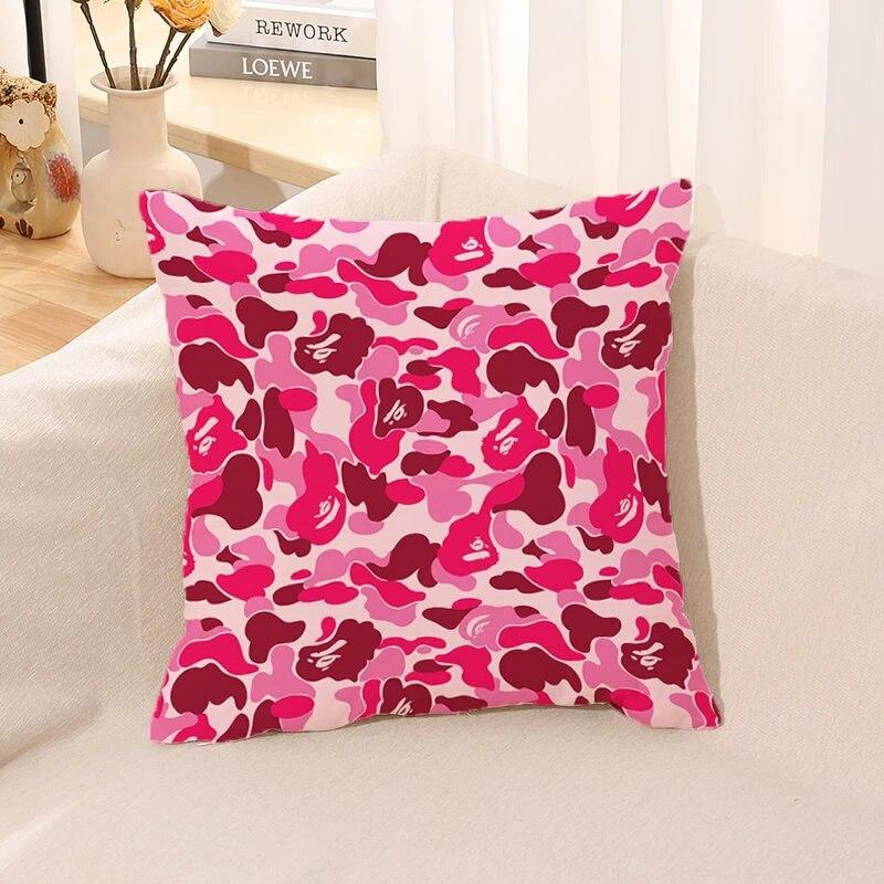 Camouflage Cushion Pillow Home Anime Pillowcase Sofa