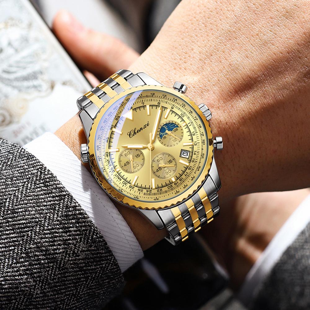 Watch for Men Fashion Waterproof Men Watch Sports Watches Mens Quartz Wristwatch Clock Men's Gift Relogio Masculino+Box