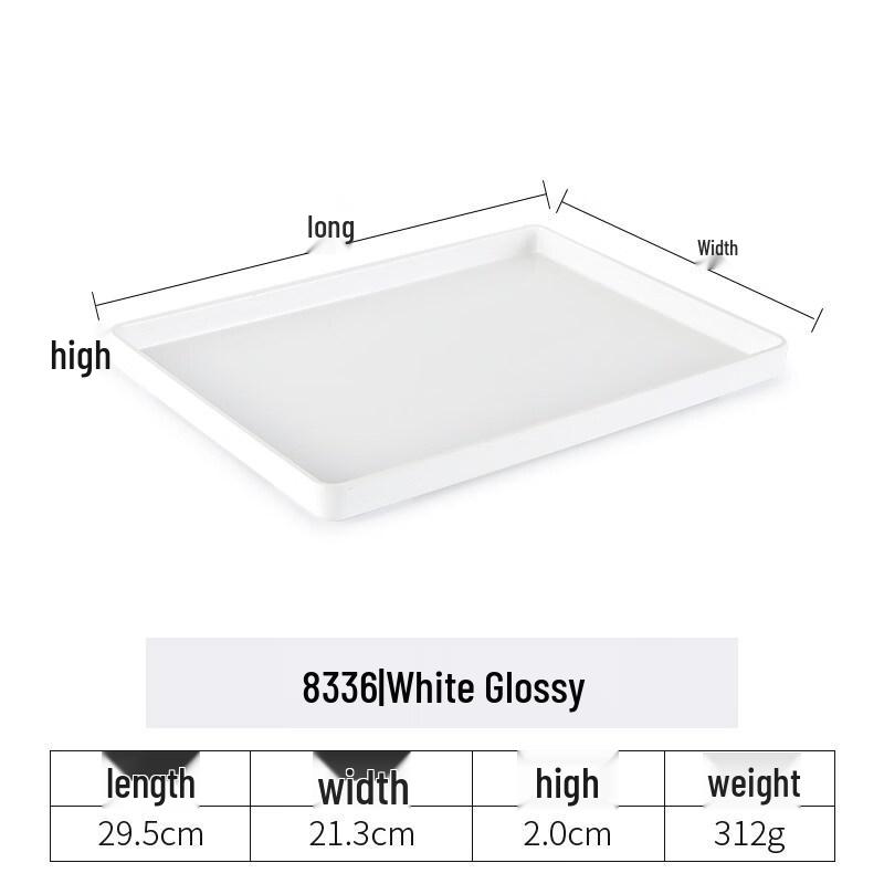 Rectangular Melamine Serving Tray
