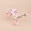 Dog Leash Bee Cat Chest Back Nylon Anti-break Free Walking Cat Rope Pet Supplies