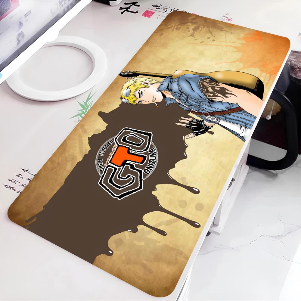 Great Teacher Onizuka Mouse Pad Anime game mause pads cs lol XXL Home HD Computer Desk Mats Carpet Gamer Office Laptop Boys Girl