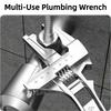Sink & Faucet Repair Wrench Large Opening 6-68mm Adjustable Bathroom Plumbing Wrench