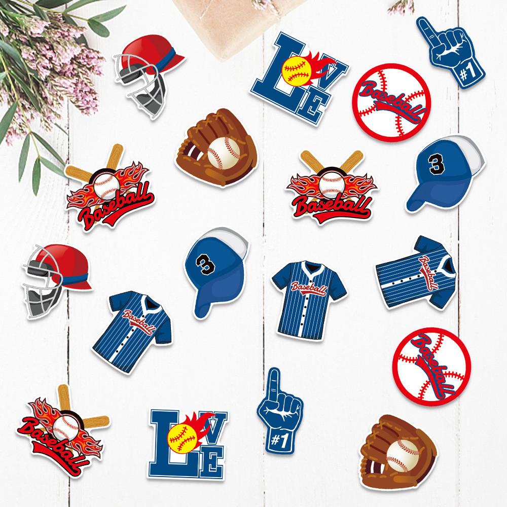 Theme Baseball Player Scatter Confetti For Sports Parties And Event Decorations