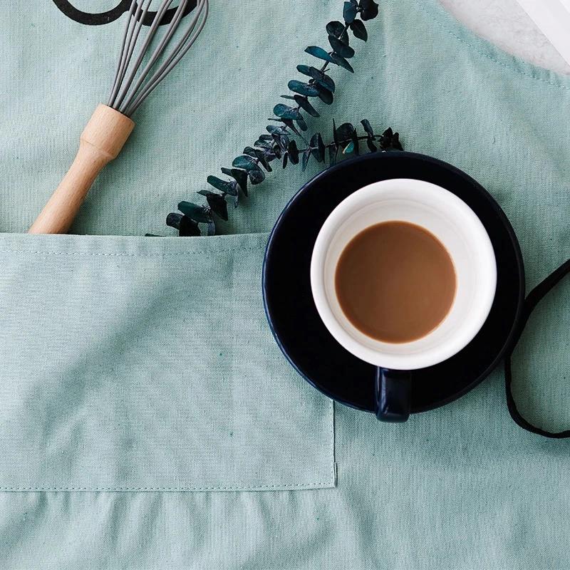 Cartoon Bear Kids Adult Aprons Woman Kitchen Apron BBQ Bib Baking Parent Child Painting Interest Class Apron Home Cleaning Tools
