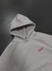Unisex Y2K Harajuku Street Style Light Gray Hoodie for All Seasons