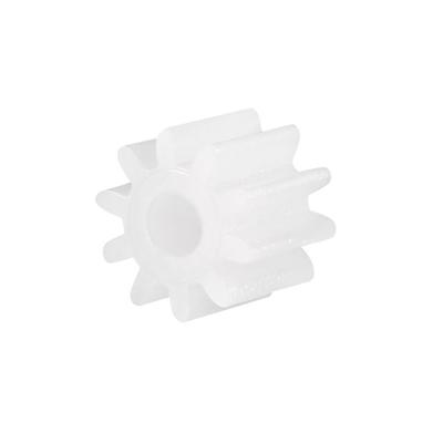 50Pcs White Plastic Worm Gears Model 102A Motor Parts Durable Reduction Gears  RC Car Robot