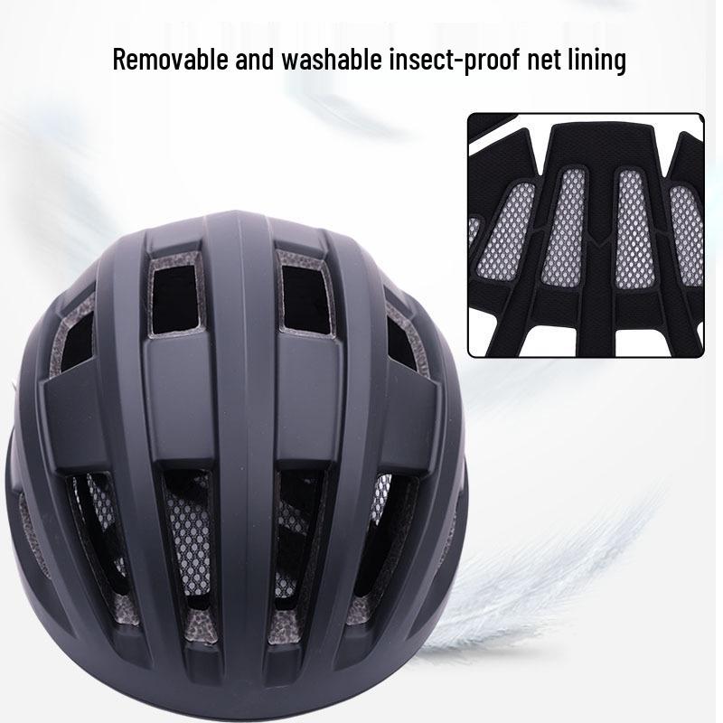 Captain Fahrradhelm mit magnetischer Brille für Damen & Herren - Atmungsaktive Berg- & Rennradausrüstung