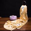 Su Embroidery Silk Scarf Long Double-sided Pure Shawl Gift Wedding Party