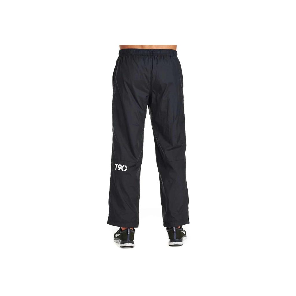 Nike Fotbalová řada T90 Teplé Větruodolné Kalhoty Ležérního Střihu se Středním Pasem Pánské spodky Černé 419515-010