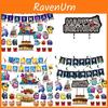 Petrecere Among Us Set Costum Decorațiuni Accesorii Steag Topper Cupcake Extraterestru Spațial