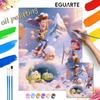 Toy Story Bubble Bath Adventure Digital Oil Painting Art Kit Handmade Coloring Painting Home Decor