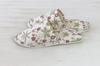 DDintex Best of Morris Outer Stitch BM Slippers, Daisy, Ivory, Approx. 24-26cm