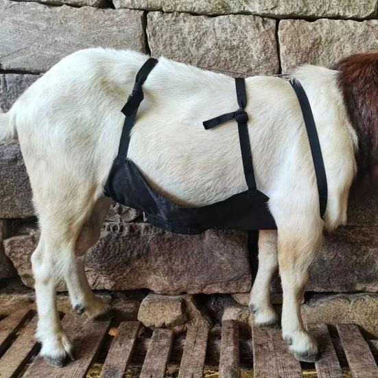 

Yousheng Goat Apron Anti Breeding Sheep Jacket Anti Mating Goat Jacket Одежда для скота с регулируемым ремешком для контроля размножения коз и овец синий