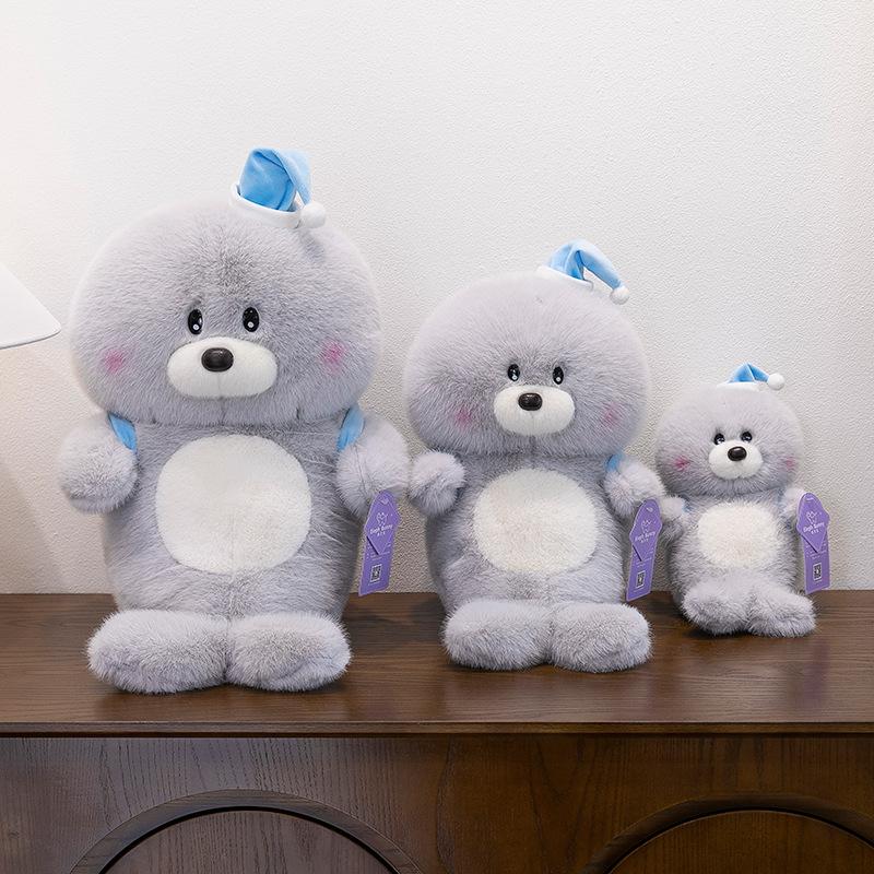 Cute Starfish Sea Lion Plush Doll Doll Simulated Pose of Sea Animals Penguin Sea Lion Children Gift