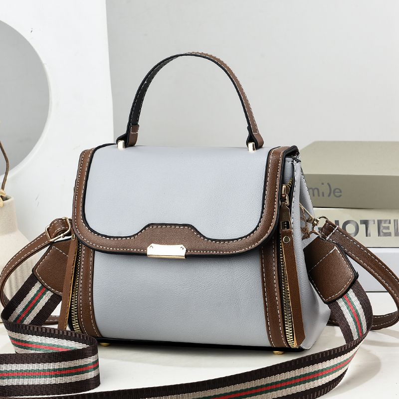 Fashion Versatile Shoulder Oblique Straddle Large Capacity Shoulder Bag Leisure Shopping Temperament High-grade Women's Handbag