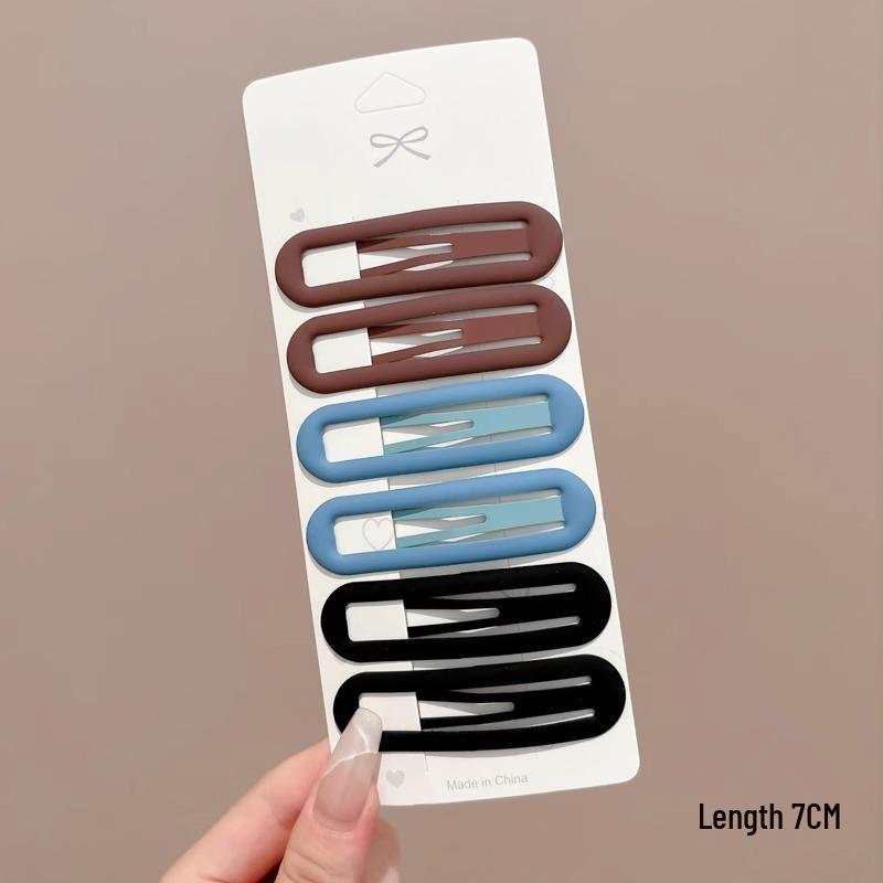 Matte Bobby Pin for Women – High-End Hair Clip for Baby Hair, Forehead, and Side Bangs