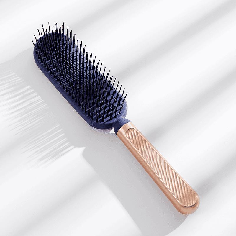 

1pc Health Scalp Massage Comb Detangling Static Free Volumizing Comb for Dry and Wet Use Professional Hairdressing Comb синий
