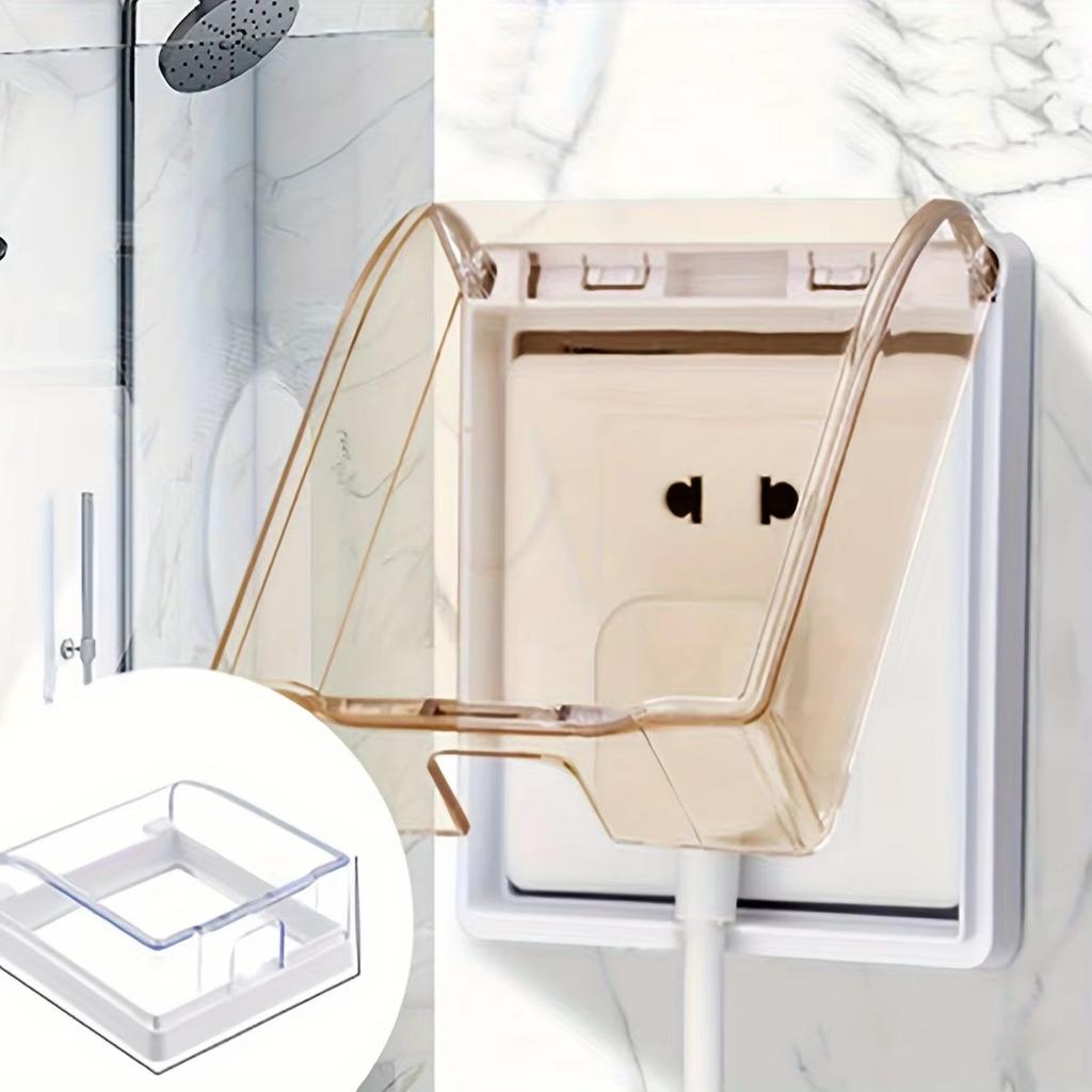 Socket Protective Cover Outdoor Waterproof Electrical Box Electric Plug Cover Bathroom Wall Switch Protection Cover
