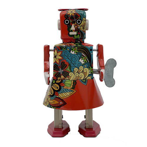 

Мистер. & Миссис. Игрушка «Оловянный робот» 15 см (расцветать)