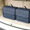 Large-capacity car storage box felt car trunk storage bag Storage toolbox