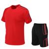 Set di tute da uomo Set da 2 pezzi da uomo Set di tute da fitness per abbigliamento casual estivo