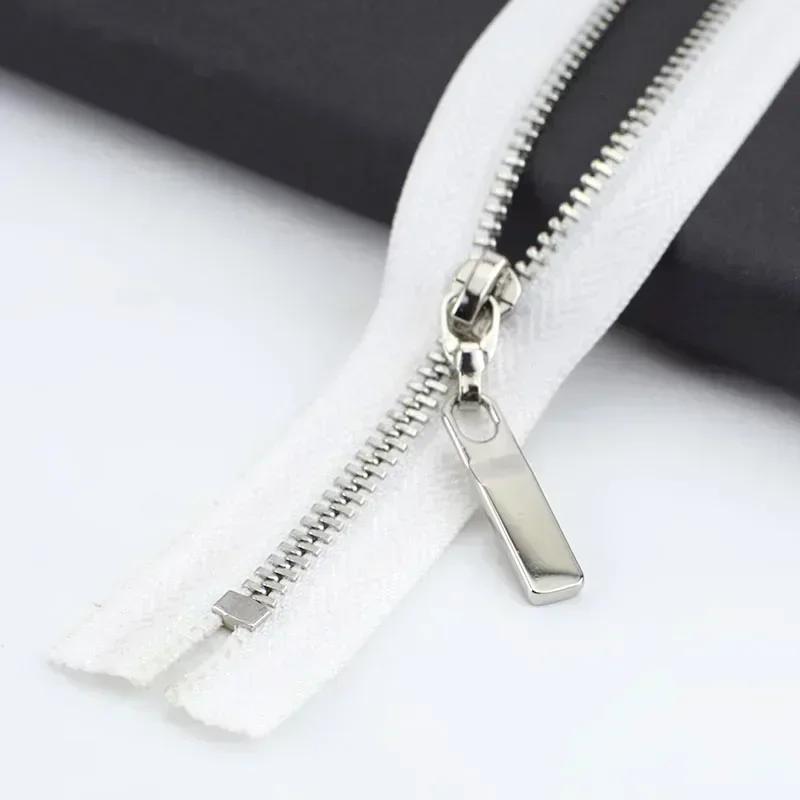 5/10Pcs 3# 15-30cm Close-end Metal Zippers Purse Handbag Zip Closure Decor Zipper for Clothes Pocket Zips DIY Sewing Accessory