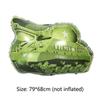 Military Camouflage Balloon Set Metal Latex Balloon Children's Birthday Camouflage Party Background Decoration Photo Taking