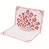 Pop Up 3D Bouquet Greeting Card Postcard Father's Valentine's March 8t Mother's Day Blessings National Day Creative Cards Gift