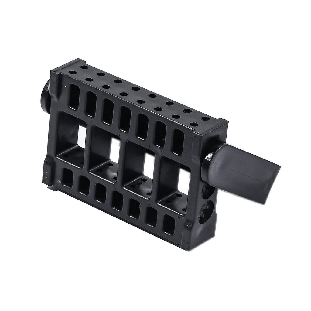 1pc 16 Holes Plastic Nail Art Grinding Head Bit Holder Storage Box Stand Display Rack for Manicure Drill Bits Container
