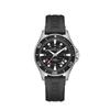 Khaki Navy Scuba 40mm Automatic Black Dial Rubber Strap H82415330